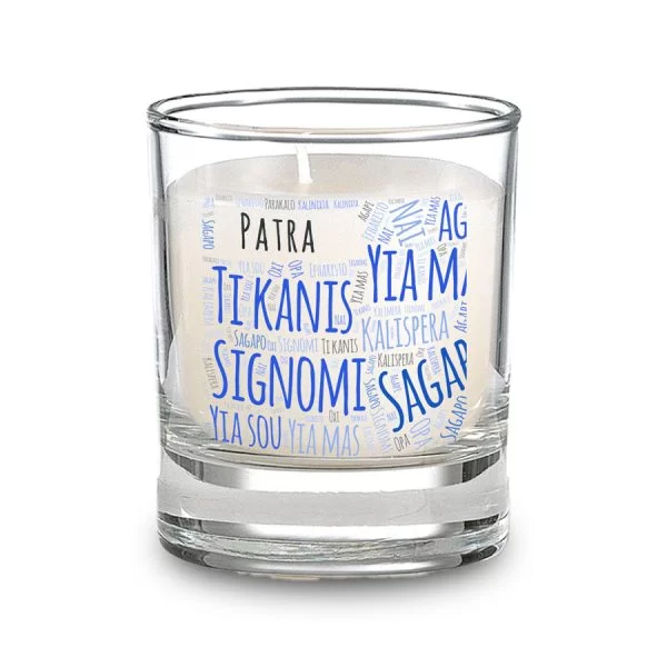 Ποτήρι Κερί Λευκό 97