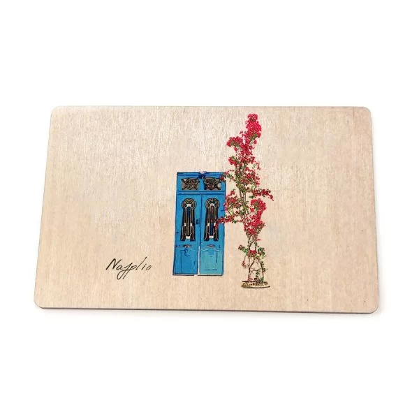 Καρτποσταλ Ξύλινη 74 #2
