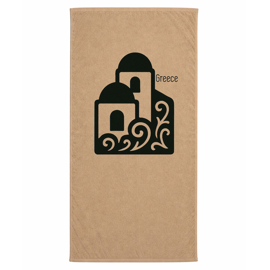 Πετσέτα Θαλάσσης Εκρού 01