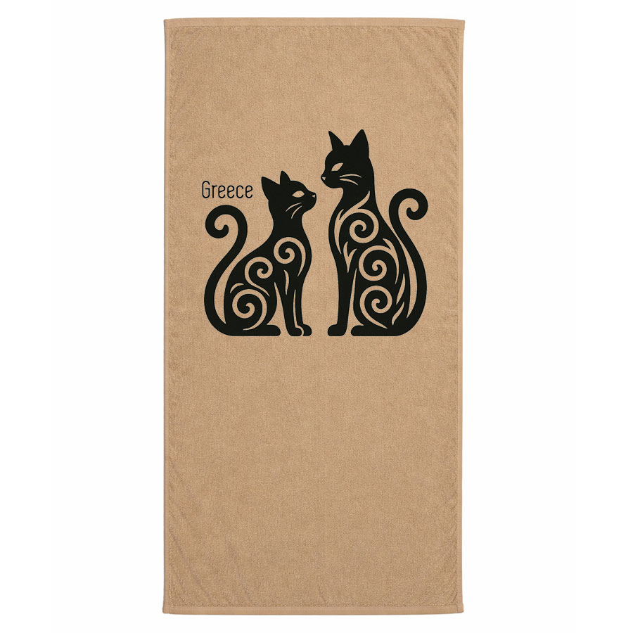 Πετσέτα Θαλάσσης Εκρού 07