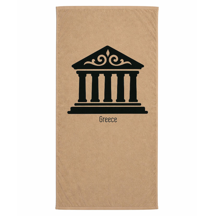 Πετσέτα Θαλάσσης Εκρού 08