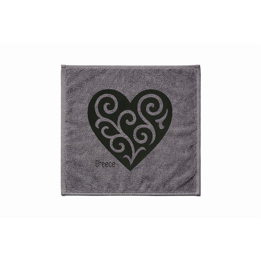 Πετσέτα Χεριών Γκρι 05