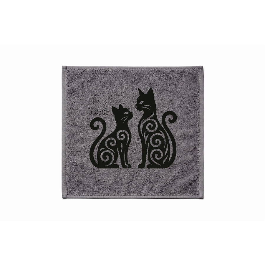 Πετσέτα Χεριών Γκρι 07