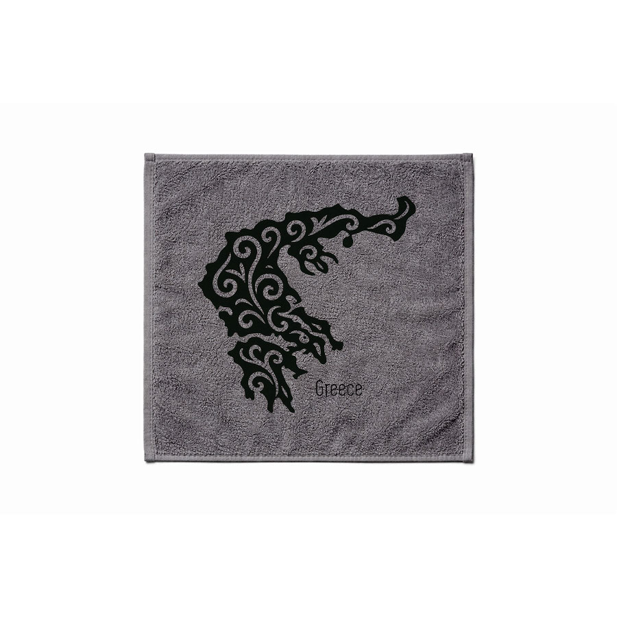 Πετσέτα Χεριών Γκρι 09