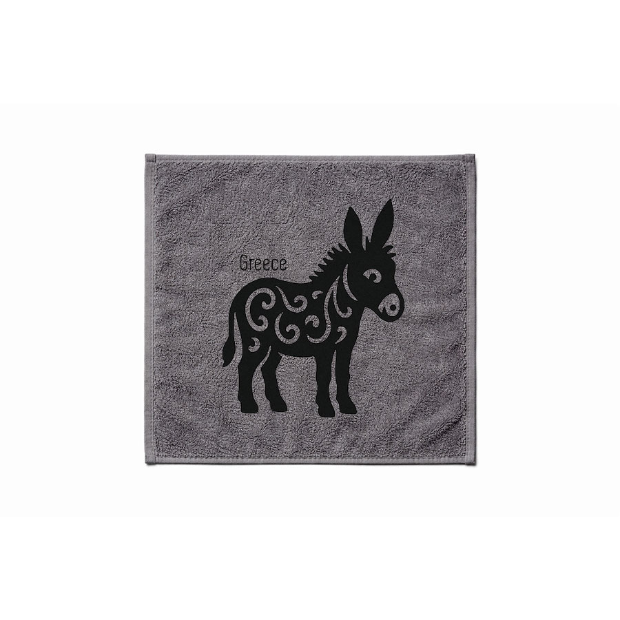 Πετσέτα Χεριών Γκρι 14