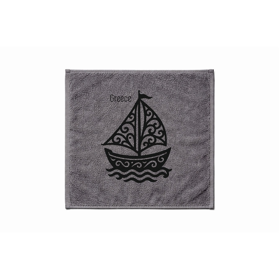 Πετσέτα Χεριών Γκρι 15