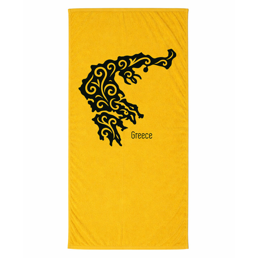 Πετσέτες Θαλάσσης Κίτρινο