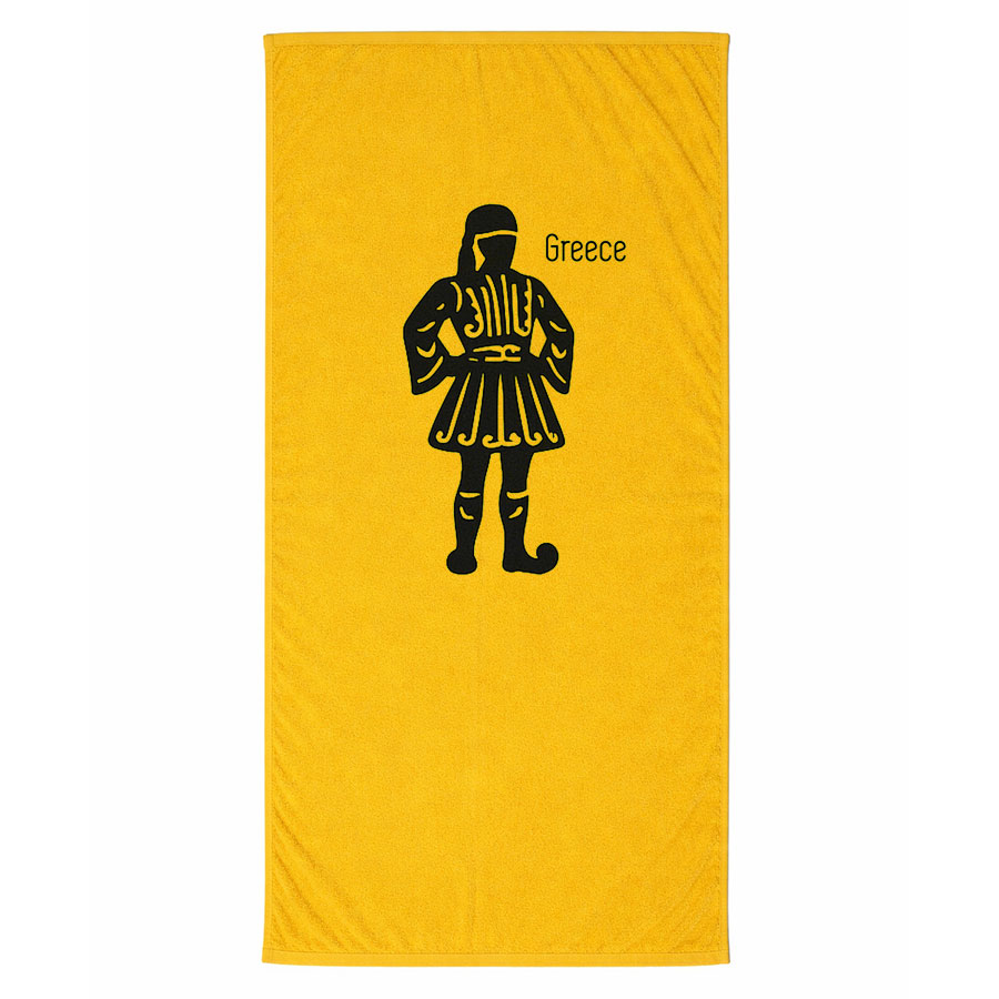 Πετσέτα Θαλάσσης Κίτρινο 12