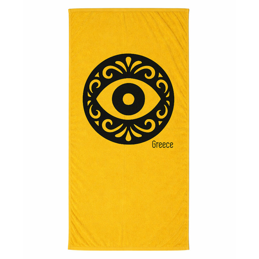 Πετσέτα Θαλάσσης Κίτρινο 13