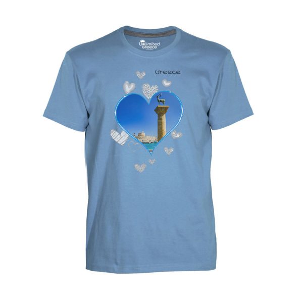 Tshirt Γαλάζιο