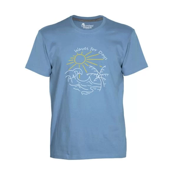 Παιδικό Tshirt Γαλάζιο 006p