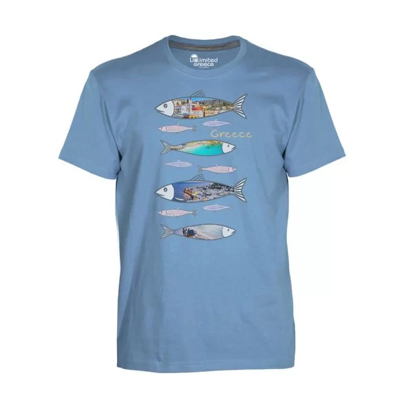 Παιδικό Tshirt Γαλάζιο 7