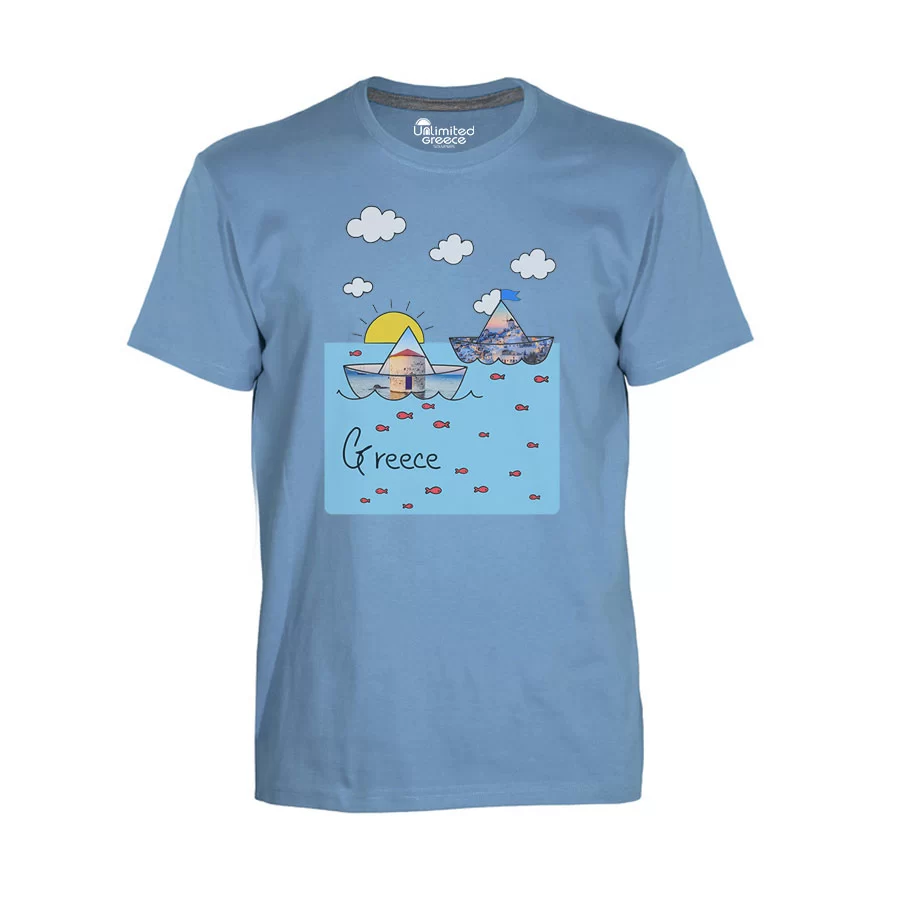 Παιδικό Tshirt Γαλάζιο 8