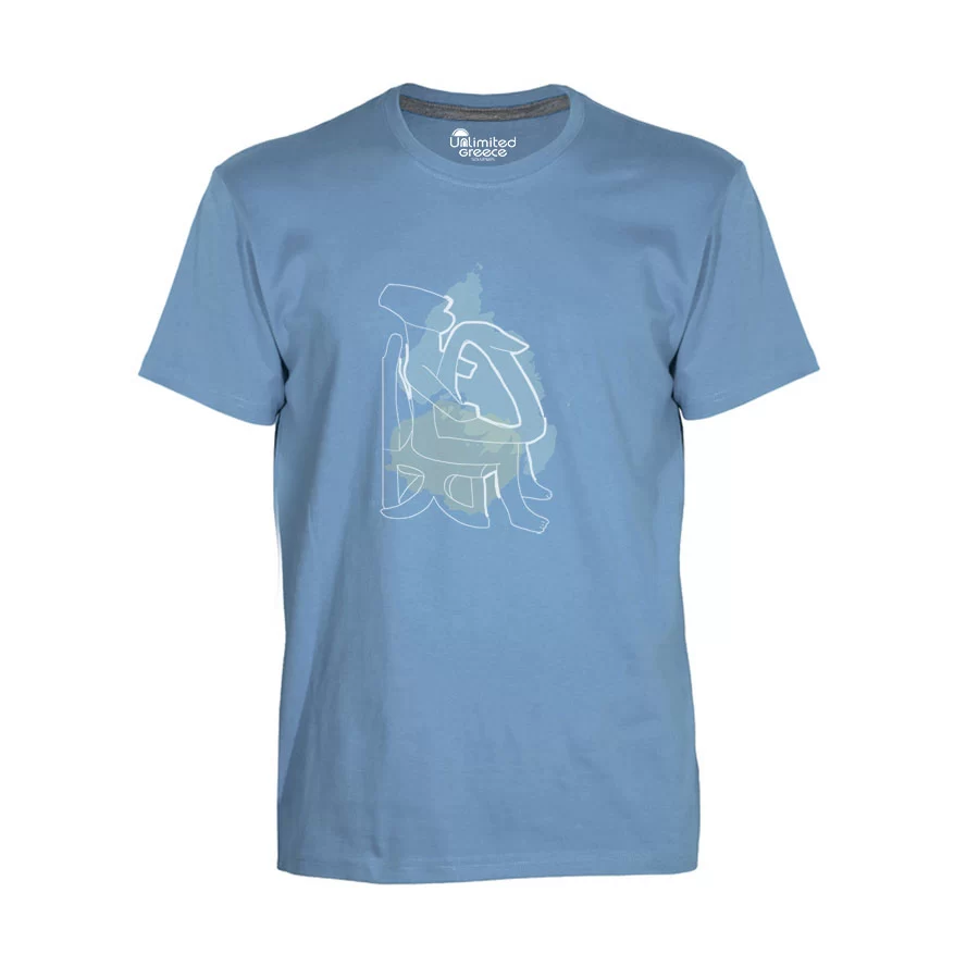 Παιδικό Tshirt Γαλάζιο 011p