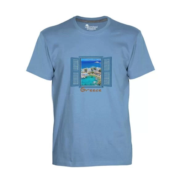 Tshirt Γαλάζιο 22