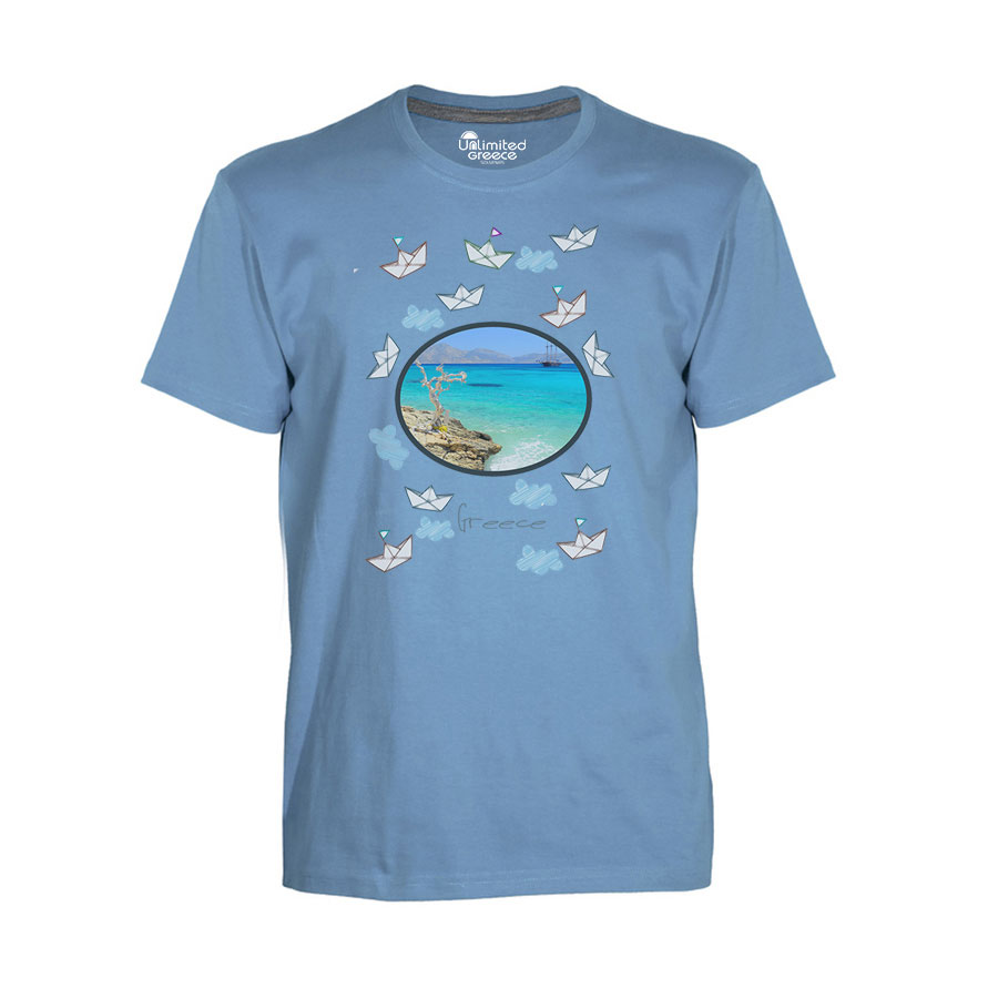 Παιδικό Tshirt Γαλάζιο 29