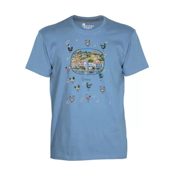 Παιδικό Tshirt Γαλάζιο 40