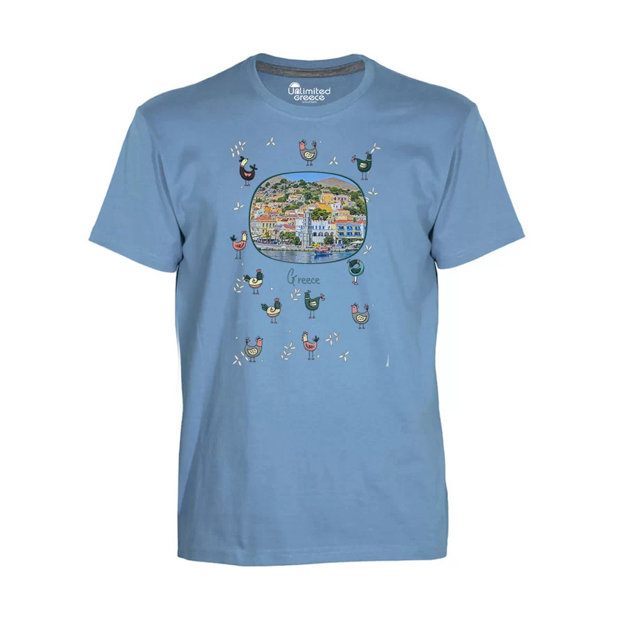 Παιδικό Tshirt Γαλάζιο 40