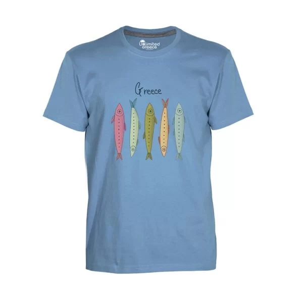 Παιδικό Tshirt Γαλάζιο 55