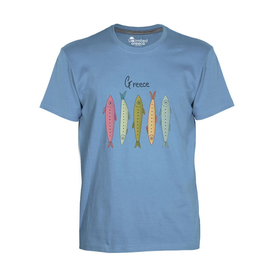 Παιδικό Tshirt Γαλάζιο 55