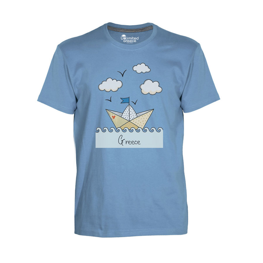 Παιδικό Tshirt Γαλάζιο 75