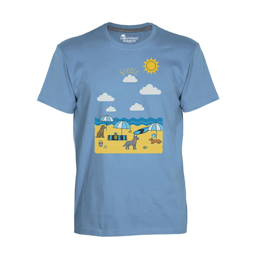 Παιδικό Tshirt Γαλάζιο 86