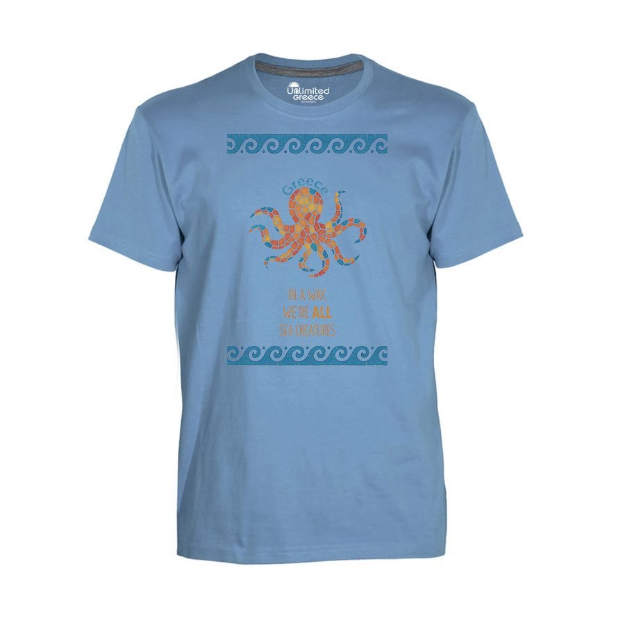 Παιδικό Tshirt Γαλάζιο 100