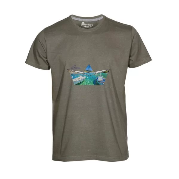 Παιδικό Tshirt Χακί 4