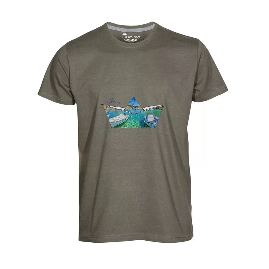 Παιδικό Tshirt Χακί 4