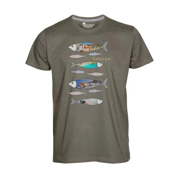 Παιδικό Tshirt Χακί 7