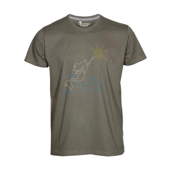 Παιδικό Tshirt Χακί 008p