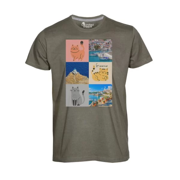 Παιδικό Tshirt Χακί 10
