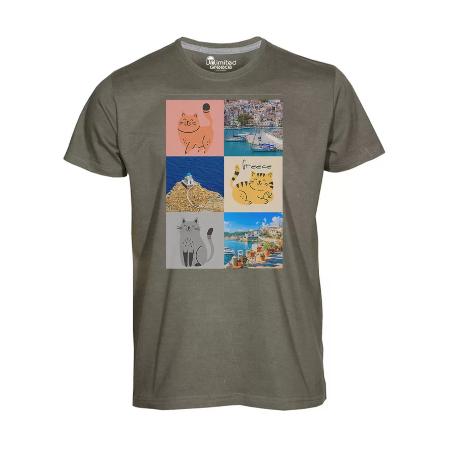 Παιδικό Tshirt Χακί 10