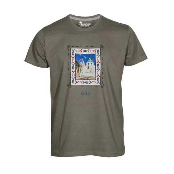 Παιδικό Tshirt Χακί 11