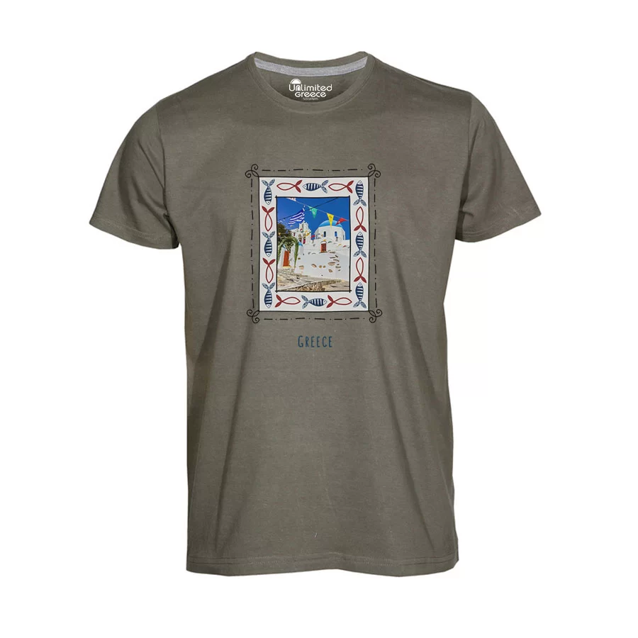 Παιδικό Tshirt Χακί 11