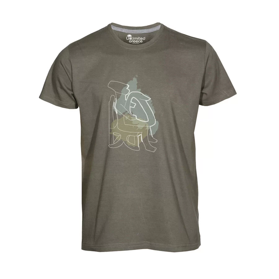 Παιδικό Tshirt Χακί 011p