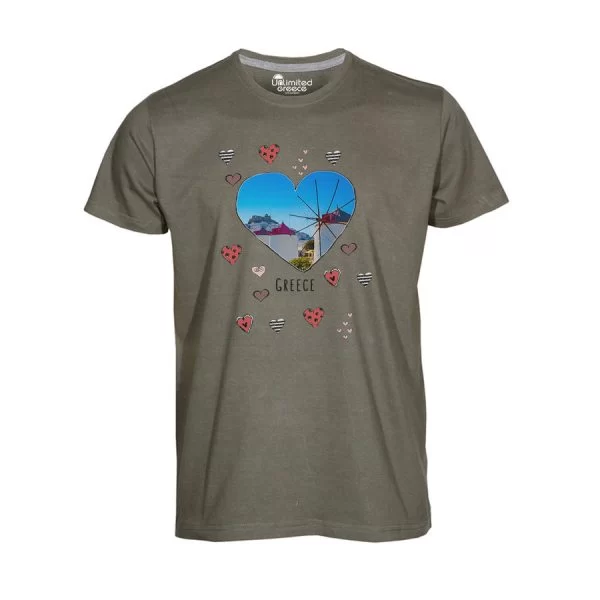Παιδικό Tshirt Χακί 12