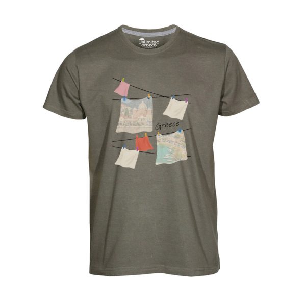 Tshirt Χακί 14