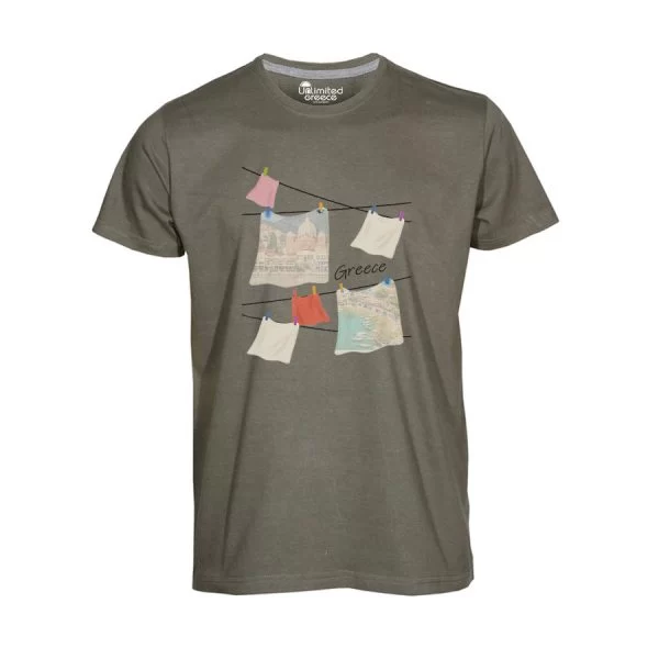 Παιδικό Tshirt Χακί 14