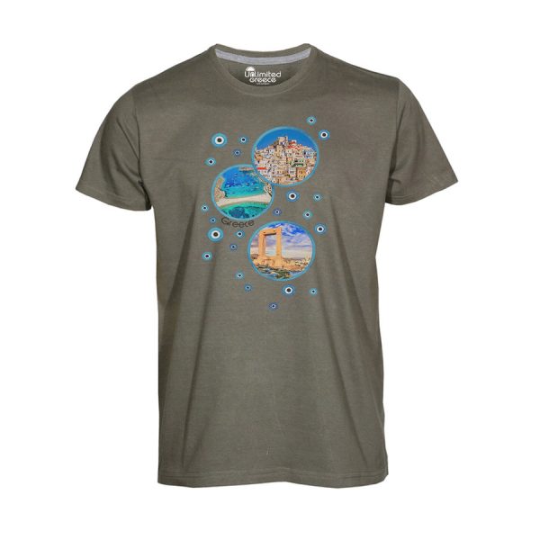 Tshirt Χακί 16