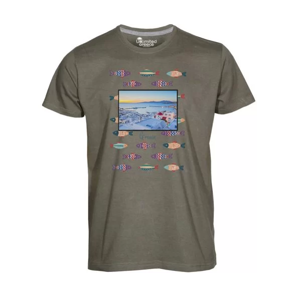 Παιδικό Tshirt Χακί 17