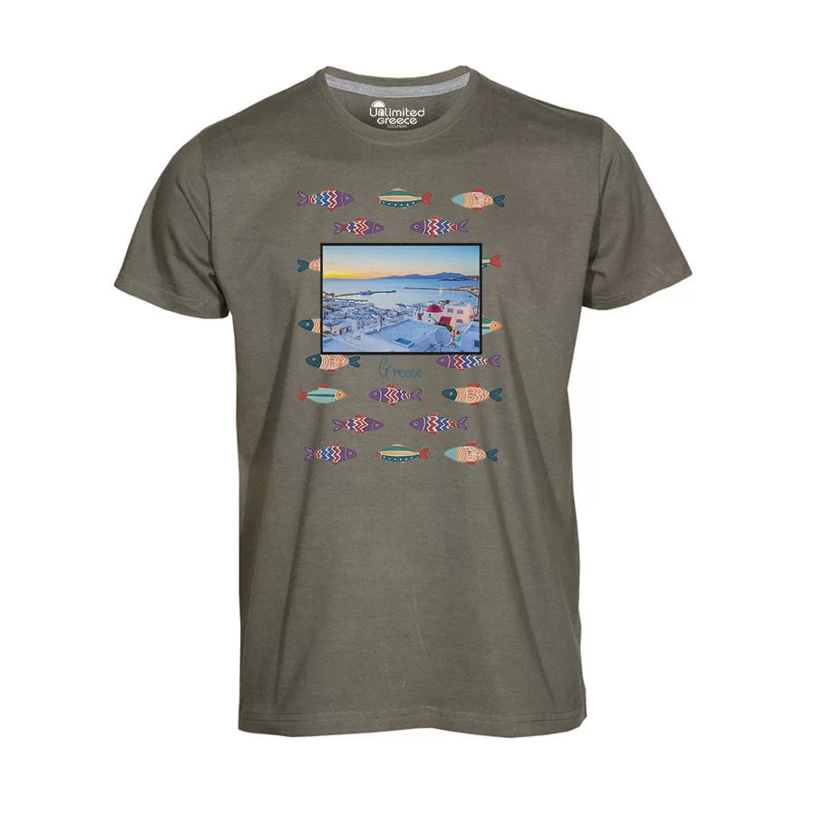 Παιδικό Tshirt Χακί 17