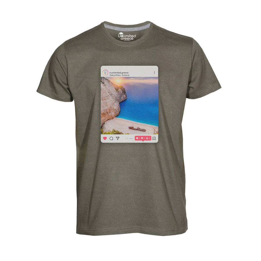 Παιδικό Tshirt Χακί 19