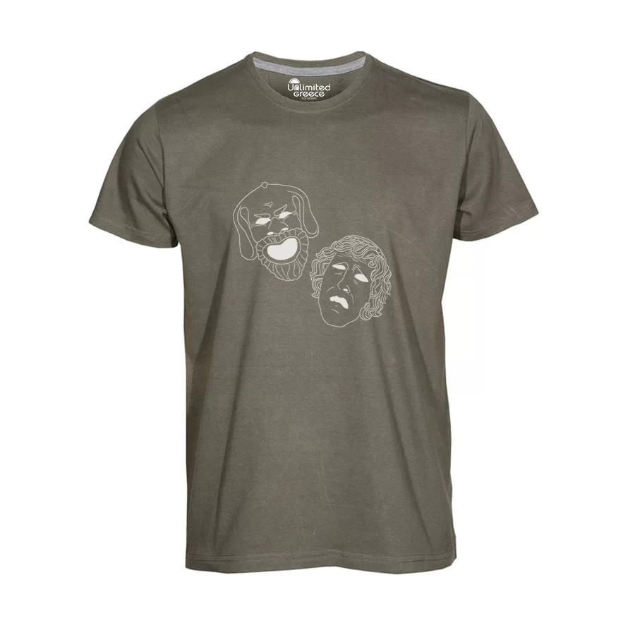 Tshirt Χακί 022p