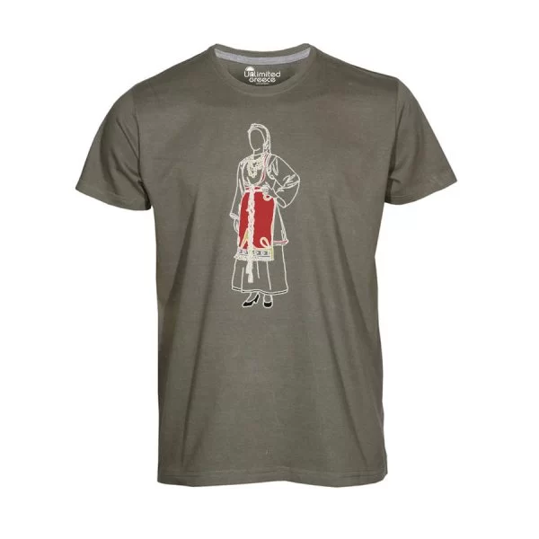 Παιδικό Tshirt Χακί 026p