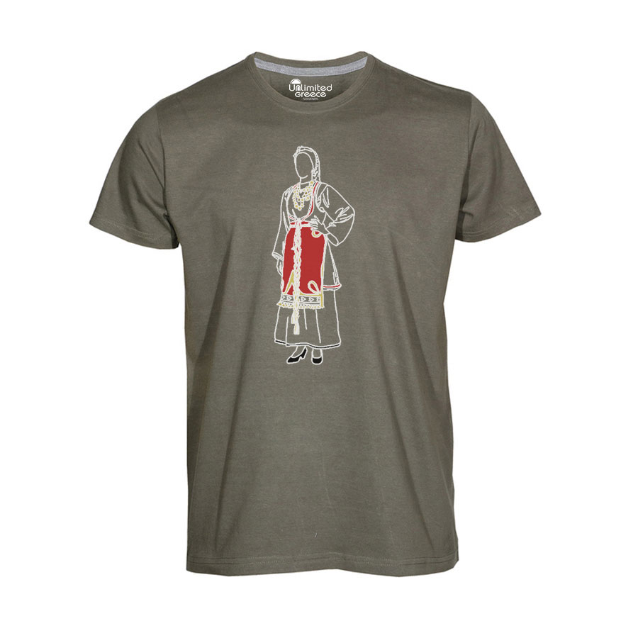 Παιδικό Tshirt Χακί 026p