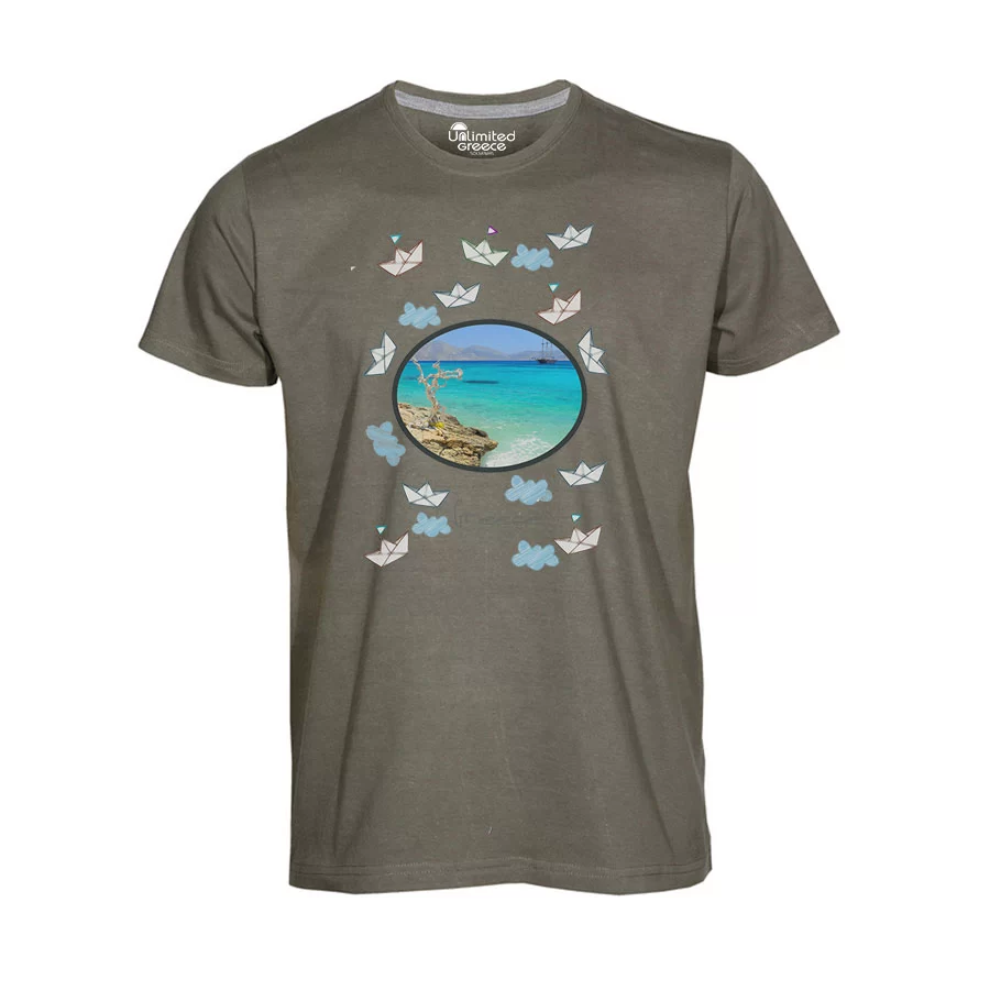 Παιδικό Tshirt Χακί 29