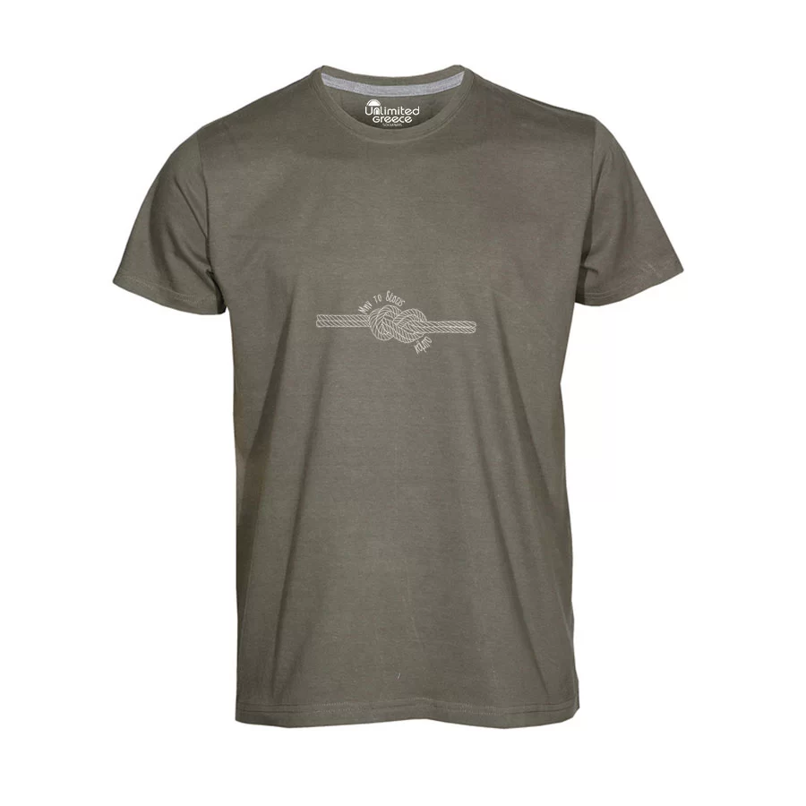 Tshirt Χακί 036p