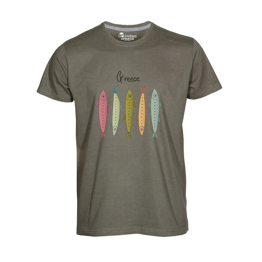 Παιδικό Tshirt Χακί 55