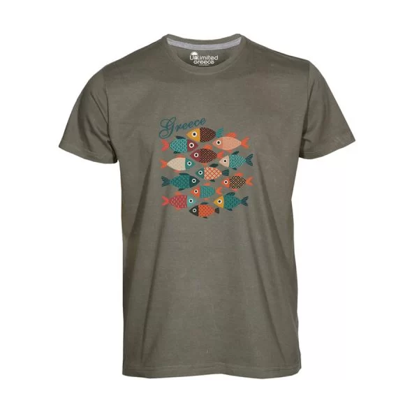 Tshirt Χακί 63